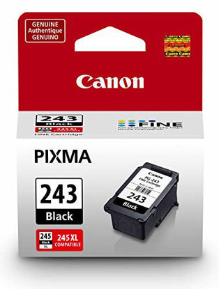 Picture of Canon PG-243 Black Ink Cartridge Compatible to iP2820 MX492, MG2420, MG2520, MG2920, MG2922, MG2924 MG3020, MG2525, TS3120, TS302, TS202 and TR4520