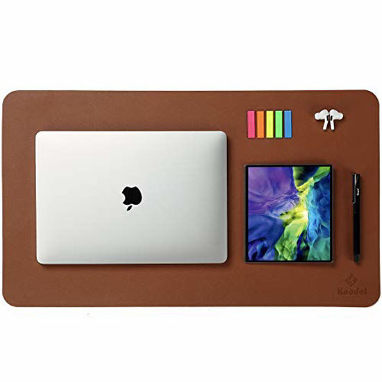 Buy K KNODEL Desk Mat, Office Desk Pad, PU Leather Desk Blotter