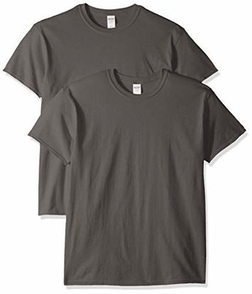 Picture of Gildan Men's Heavy Cotton T-Shirt, Style G5000, 2-Pack, Charcoal, X-Large