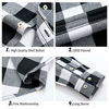 Picture of Alimens & Gentle Men's Button Down Regular Fit Long Sleeve Plaid Flannel Casual Shirts Color: White, Size: XXXX-Large