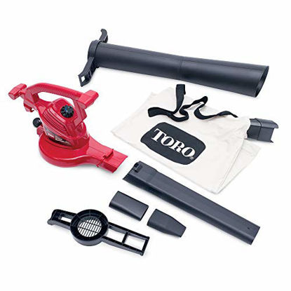 Picture of Toro 51619 Ultra Electric Blower Vac, 250 mph, Red