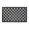Picture of DII Indoor Outdoor Rubber Easy Clean Entry Way Welcome Doormat, Floor Mat, Rug For Patio, Front Door, All Weather Exterior Doors, 18 x 30" - Lattice