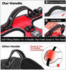 Picture of PoyPet No Pull Dog Harness, [2018 Upgrade Edition] Reflective Vest Harness with Front & Back 2 Leash Attachments and Easy Control Handle for Small Medium Large Dog (Red, Small)