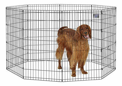 Picture of MidWest Homes for Pets Folding Metal Exercise Pen / Pet Playpen