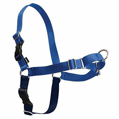 Picture of PetSafe Easy Walk Dog Harness, No Pull Dog Harness, Royal Blue/Navy Blue, Medium (066938)