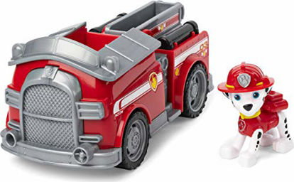 Picture of Paw Patrol, Marshalls Fire Engine Vehicle with Collectible Figure, for Kids Aged 3 and Up