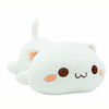 Picture of Cute Kitten Plush Toy Stuffed Animal Pet Kitty Soft Anime Cat Plush Pillow for Kids (White A, 12")