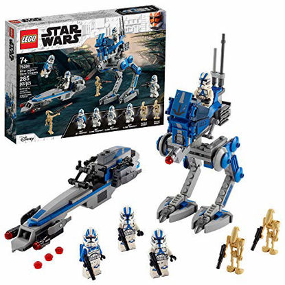 Picture of LEGO Star Wars 501st Legion Clone Troopers 75280 Building Kit, Cool Action Set for Creative Play and Awesome Building; Great Gift or Special Surprise for Kids, New 2020 (285 Pieces)