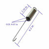 Picture of Washing Machine Kit 3 pcs Suspension Spring WP63907 & 1 pcs Counterweight Counter Balance W10250667 & 3 pcs Tub Wear Pad 285744 for Whirlpool Washer