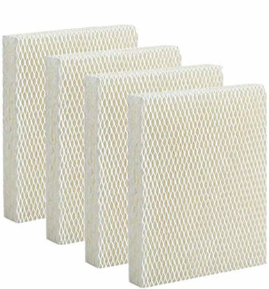 Picture of Lxiyu Humidifer Super Wick Filter Replacement for Honeywell HEV615 and HEV620 Humidifier Wicking,Compatible with Part # HFT600 Filter (4 Pack)
