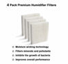 Picture of Lxiyu Humidifer Super Wick Filter Replacement for Honeywell HEV615 and HEV620 Humidifier Wicking,Compatible with Part # HFT600 Filter (4 Pack)