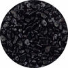Picture of Natural Chip Stone Beads Black Obsidian Onyx 5-8mm About 400pieces Irregular Gemstones Healing Crystal Loose Bead Hole Drilled DIY for Bracelet Jewelry Making Crafting (5-8mm, Black Obsidian Onyx)