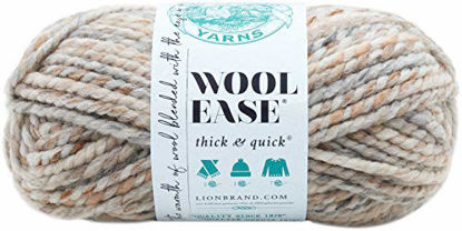 Picture of Lion Brand Yarn 640-536 Wool-Ease Thick & Quick Yarn, Fossil