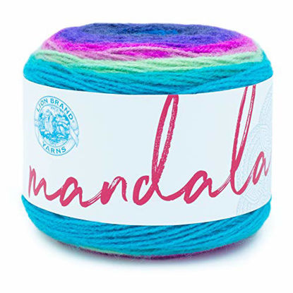 Picture of Lion Brand Yarn Mandala Yarn, 1-Pack, Troll