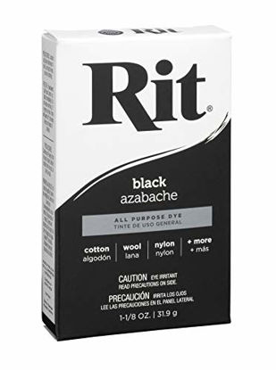 Picture of Rit, Black Purpose Powder Dye, 1-1/8 oz