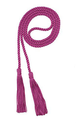 Picture of Honor Cord - FUSCHIA - Every School Color Available - Made in USA - By Tassel Depot