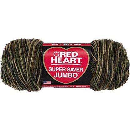 Picture of RED HEART Super Saver Jumbo Yarn, Camouflage