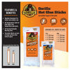 Picture of Gorilla Hot Glue Sticks, Mini Size, 8" Long x .27" Diameter, 25 Count, Clear, (Pack of 1)