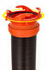 Picture of Camco 20' (39742) RhinoFLEX 20-Foot RV Sewer Hose Kit, Swivel Transparent Elbow with 4-in-1 Dump Station Fitting-Storage Caps Included