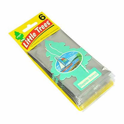 Picture of Little Trees Car Air Freshener 6-Pack (Bayside Breeze)