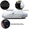 Fit Sedan Outdoor Sun Uv Rain Protection Kayme Car Cover Waterproof All Weather with Lock and Zipper 176 to 185 Inch 