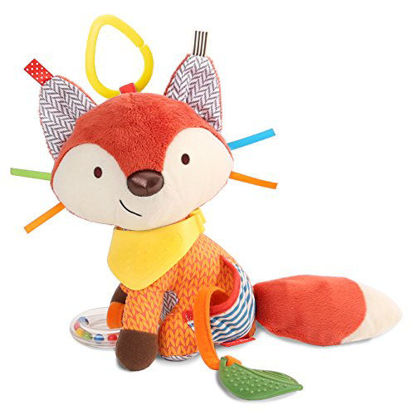 Picture of Skip Hop Bandana Buddies Baby Activity and Teething Toy with Multi-Sensory Rattle and Textures, Fox