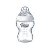 Picture of Tommee Tippee Closer to Nature Baby Bottle, Anti-Colic, Breast-like Nipple, BPA-Free - Slow Flow, 9 Ounce (1 Count)