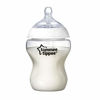 Picture of Tommee Tippee Closer to Nature Baby Bottle, Anti-Colic, Breast-like Nipple, BPA-Free - Slow Flow, 9 Ounce (1 Count)