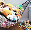 Picture of MiniOwls Toy Storage Hammock - Black Décor Strong Elastic Teddy Bear Organizer (Black, Large)