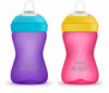 Picture of Philips AVENT My Grippy Spout Cup, 10oz, 2pk, Pink/Purple, SCF801/22