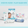 Picture of The Honest Company Designer Baby Wipes| Rose Blossom | Over 99 Percent Water | Pure & Gentle | Plant-Based | Fragrance Free | Extra Thick & Durable Wet Wipes, 72 Count (Pack of 8)