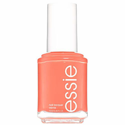 Picture of essie Nail Polish, Glossy Shine Coral, Check In To Check Out, 0.46 Ounce