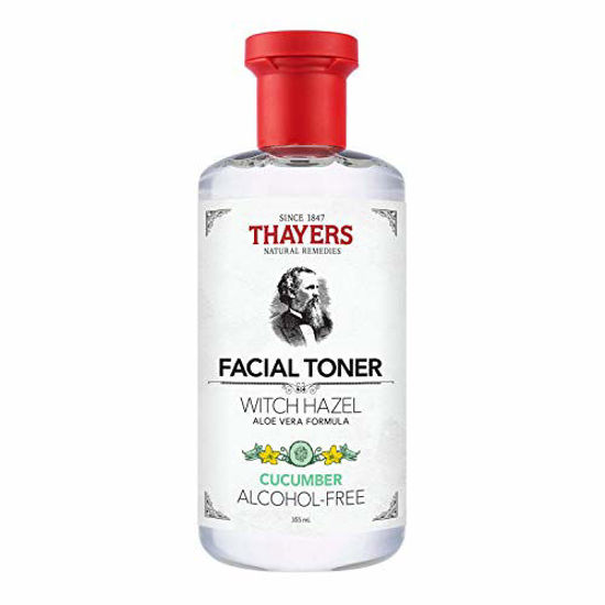 Picture of THAYERS Alcohol-Free Cucumber Witch Hazel Facial Toner with Aloe Vera Formula - 12 oz