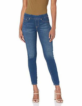 Picture of Signature by Levi Strauss & Co Women's Totally Shaping Pull On Skinny Jeans, Harmony, 12 Long