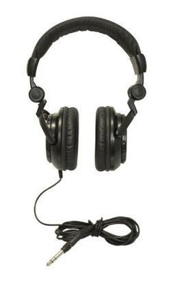 Picture of Tascam TH-02 Closed Back Studio Headphones, Black