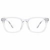 Picture of TIJN Blue Light Blocking Glasses for Women Men Clear Frame Square Nerd Eyeglasses Anti Blue Ray Computer Screen Glasses (Marble)