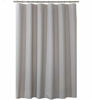 Picture of AmazerBath Plastic Shower Curtain, 72 x 72 Inches Grey EVA 8G Thick Bathroom Shower Curtains Eco-Friendly with Heavy Duty Clear Stones and Grommet Holes