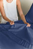 Picture of King Size Sheet Set - 4 Piece - Hotel Luxury Bed Sheets - Extra Soft - Deep Pockets - Easy Fit - Breathable & Cooling - Wrinkle Free - Comfy - Navy Blue Bed Sheets - Kings Royal Sheets - 4 PC