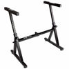 Picture of RockJam Z Style Adjustable and Portable Heavy Duty Music (Fits 54-88 Key Electric Pianos) Electronic Keyboard Stand (RJZZ363)