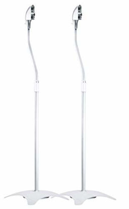 Picture of Monoprice Speaker Stand - Silver (MS-01) - Set of 2