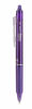 Picture of PILOT FriXion Clicker Erasable, Refillable & Retractable Gel Ink Pens, Fine Point, Purple Ink, 12-Pack (31455)