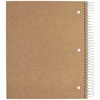 Picture of Five Star Spiral College Ruled Notebook, 5 Subject, Wired Note Book with Pockets, 200 Lined Sheets, Writing Journal, Home School Supplies for College Students or K-12, 11" x 8-1/2", Black (72081)