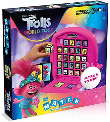 Picture of Trolls World Tour Top Trumps Match Board Game