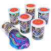 Picture of Kicko Marbled Unicorn Color Slime - Pack of 6 Colorful Galaxy Sludgy Gooey Kit for Sensory and Tactile Stimulation, Stress Relief, Prize, Party Favor, Educational Game - Kids, Boys, Girls