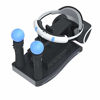 Picture of Skywin PSVR Stand - Charge, Showcase, and Display Your PS4 VR Headset and Processor - Compatible with Playstation 4 PSVR - Showcase and Move Controller Charging Station