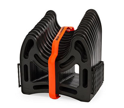 Picture of Camco 43031 10ft Sidewinder RV Sewer Hose Support, Made from Sturdy Lightweight Plastic, Won't Creep Closed, Holds Hoses in Place, No Need for Straps