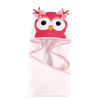 Picture of Hudson Baby Unisex Baby Cotton Animal Face Hooded Towel, Cutesy Owl, One Size
