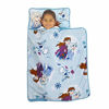 Picture of Disney Frozen 2 - Spirit of Nature Padded Nap Mat with Built in Pillow, Blanket & Name Label, Blue, Purple, Yellow