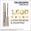 Picture of L'Oreal Paris Cosmetics Makeup Telescopic Original Waterproof Mascara, Intense Lengthening, Defining & Lash Separating Mascara with Precise Brush, Black, 0.24 Fl Oz (Pack of 1), Waterproof Black