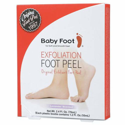 Picture of Baby Foot - Original Exfoliation Foot Peel - 1 Hour Treatment - Lavender Scented Pair